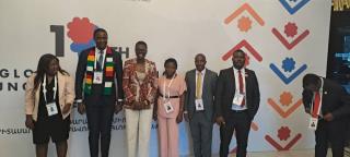 Members of the Zimbabwe Youth Parliamentary Caucus Engaged the President of IPU, Dr. Tulia Ackman, on Youth Development Programmes in Yerevan on the Sidelines on the 10 Global Youth Conference held in Yerevan, Armenia