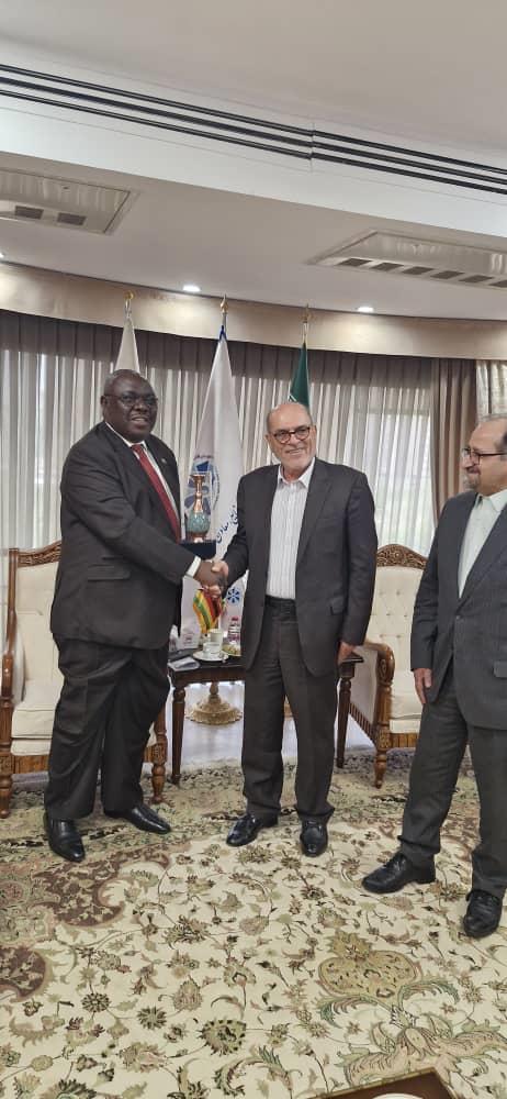 The Need to Intensify Private Sector Engagements and Cooperation was the topic of Discussion During the Meeting Between The President of TCCMA and Ambassador B. Kupemba held on 13 May 2025