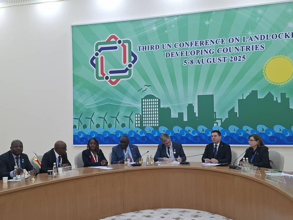 Zimbabwe and Turkmenistan Agree to Cooperate in Transport Infrastructural Development 
