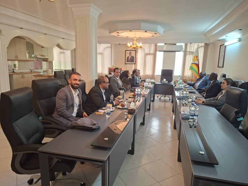 Ambassador Kupemba Host Iranian Businesses for a Business Roundtable