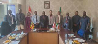 A Delegation of Experts in Agricultural Mechanization from Zimbabwe Tour the ITMCO Facilities in Tabriz 